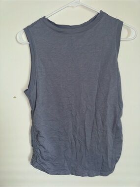 Universal Thread Sleeveless Ruched Side Tank - Slate